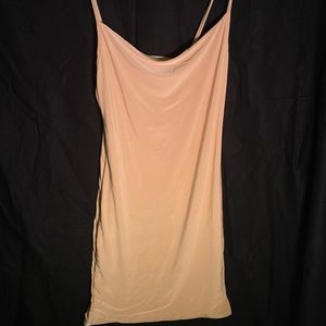 Pretty little thing nude slip dress 👗